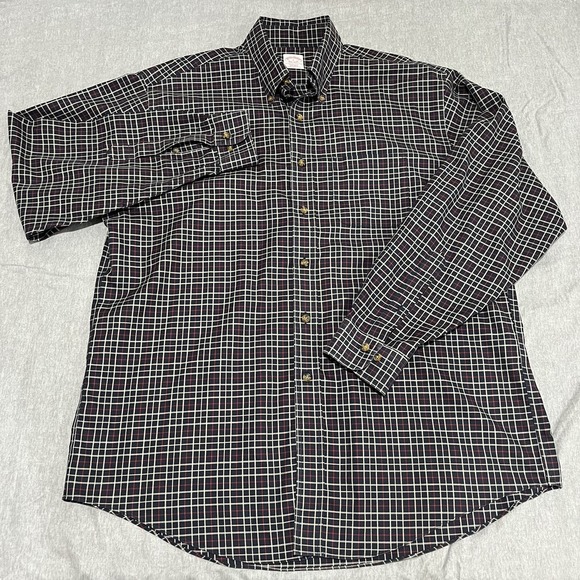 Brooks Brothers Other - Brooks Brothers Dress Shirt Mens‎ Large Plaid Button Down Long sleeve